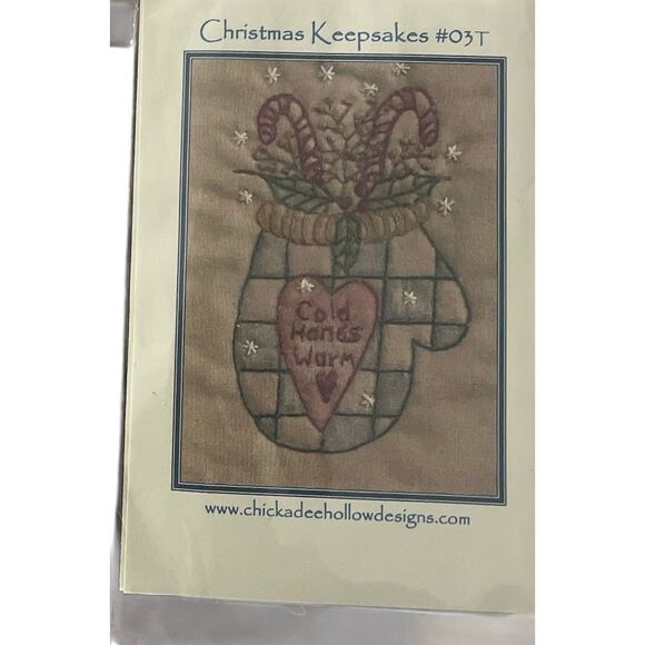 Chickadee Hollow designs Christmas Keepsakes patterns set of 4 - Picture 5 of 5